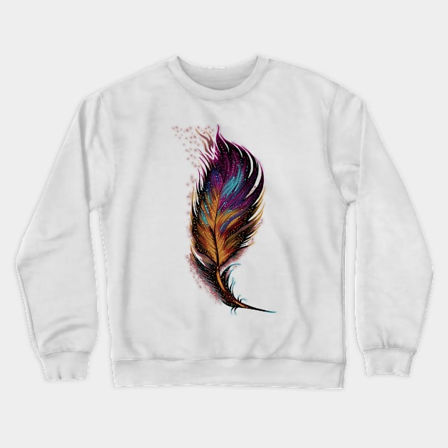 Feather Crewneck Sweatshirt by Velvet